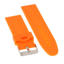PASEK DO ZEGARKA 26 mm DILOY SBR01.26.12 POMARAŃCZOWY