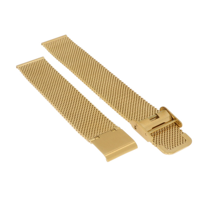 BRANSOLETA MESH 16MM ZŁOTA