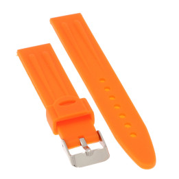 PASEK DO ZEGARKA 18 mm DILOY SBR01.18.12 POMARAŃCZOWY