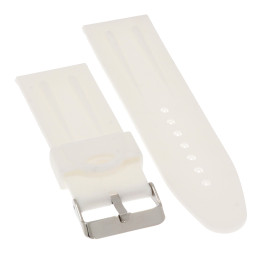 PASEK DO ZEGARKA 30 mm DILOY SBR01.30.22 BIAŁY