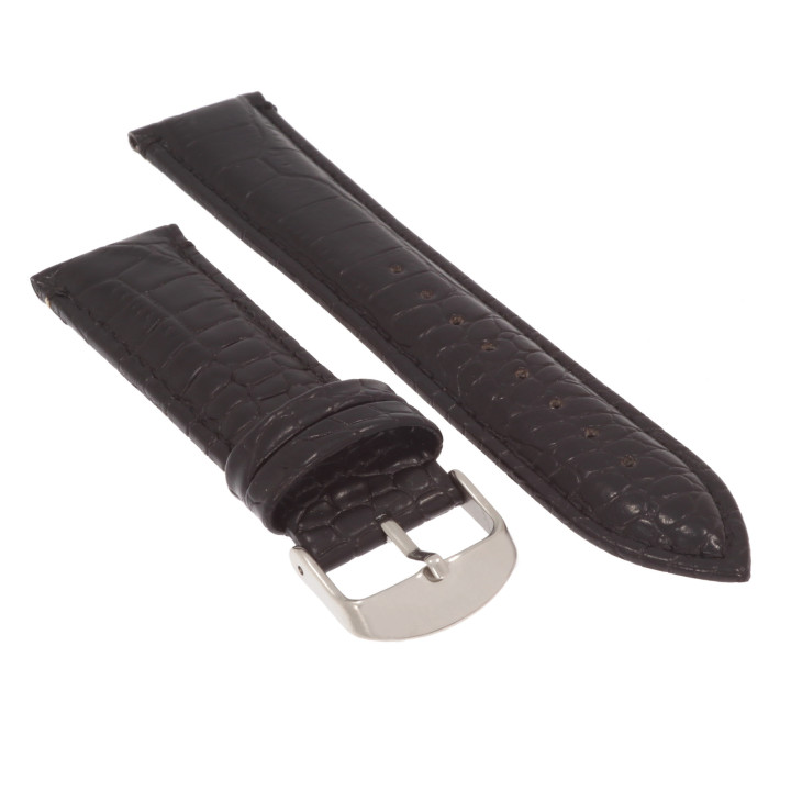 PASEK DO ZEGARKA 20 mm DILOY 412.01.20 CZARNY