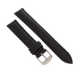PASEK DO ZEGARKA 18 mm DILOY 412.01.18 CZARNY