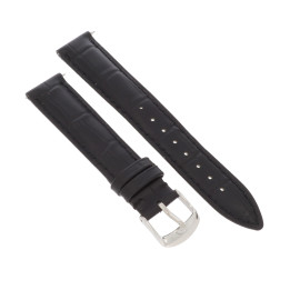 PASEK DO ZEGARKA 18 mm DILOY 424.18.1 CZARNY