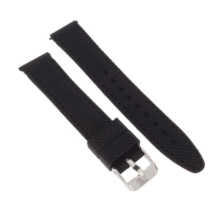 PASEK DO ZEGARKA 18 mm DILOY SBR22.18.1 CZARNY