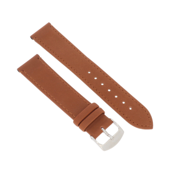 PASEK DO ZEGARKA 20 mm DILOY 421.03.20 BRĄZOWY