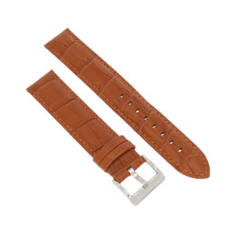 PASEK DO ZEGARKA 20 mm DILOY 368EL.20.3 BRĄZOWY