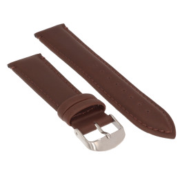 PASEK DO ZEGARKA 22 mm DILOY 77.22.2  BRĄZOWY