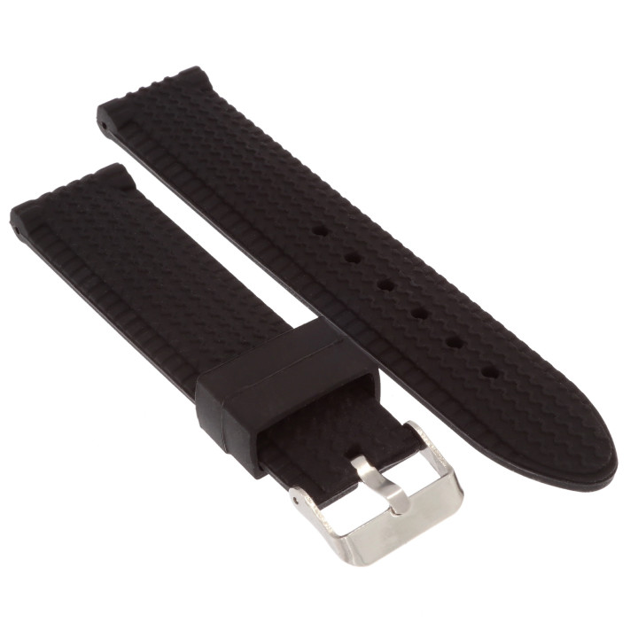 PASEK DO ZEGARKA DILOY 24 mm S222.01.24 CZARNY