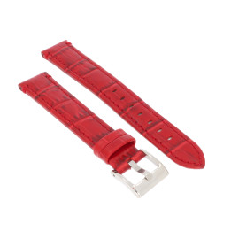 PASEK DO ZEGARKA 18 mm DILOY 361.04.18 CZERWONY