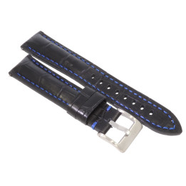 PASEK DO ZEGARKA 20 mm DILOY 395.52.20 CZARNY