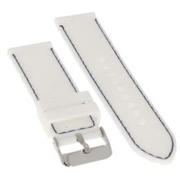 PASEK DO ZEGARKA 22 mm DILOY SBR10.22.22 BIAŁY