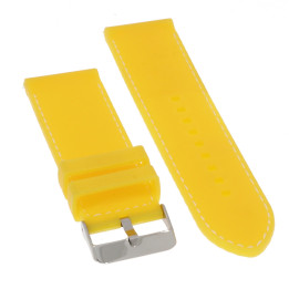 PASEK DO ZEGARKA 26 mm DILOY SBR10.26.10 ŻÓŁTY