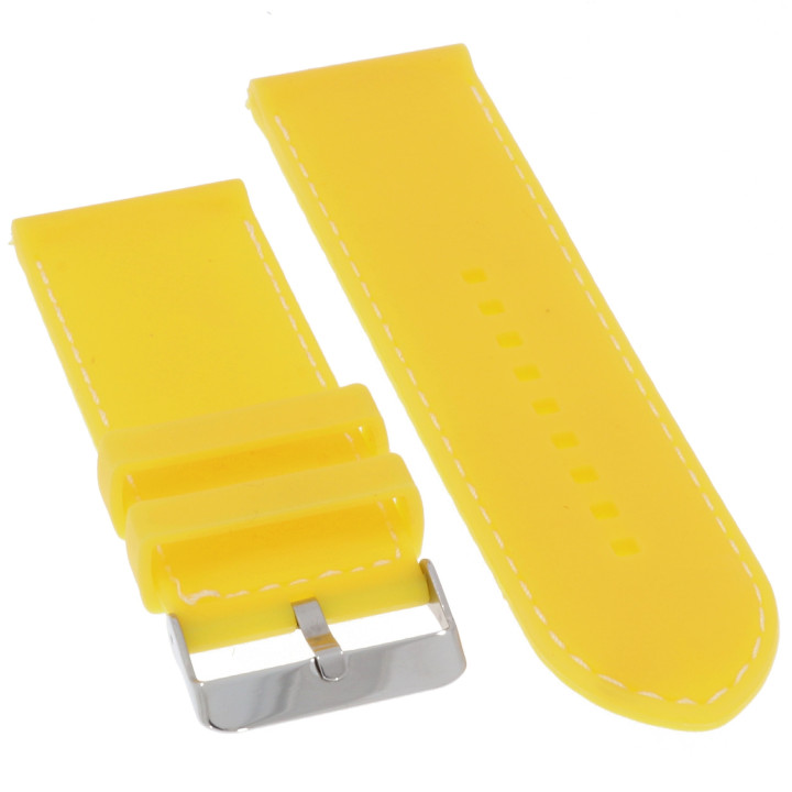 PASEK DO ZEGARKA 30 mm DILOY SBR10.30.10 ŻÓŁTY