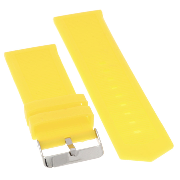PASEK DO ZEGARKA 30 mm DILOY SBR12.30.10 ŻÓŁTY
