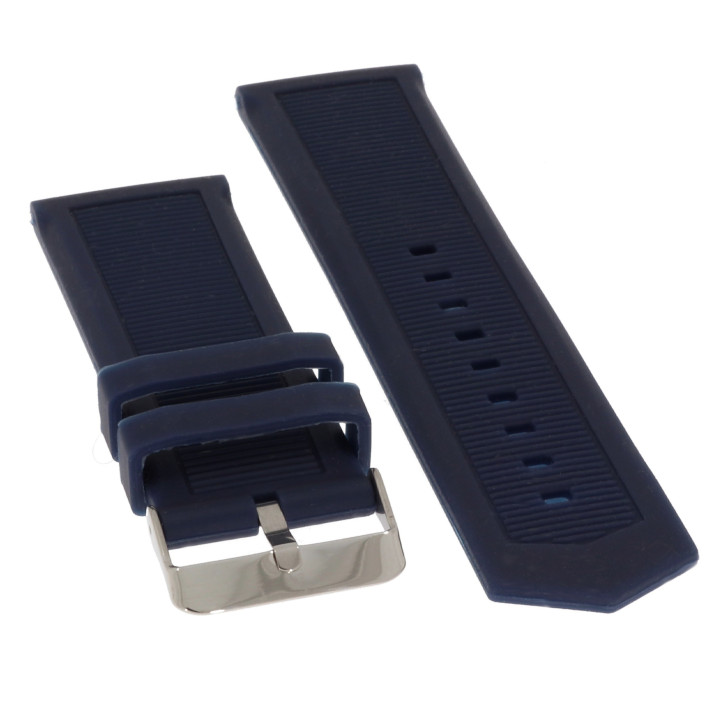 PASEK DO ZEGARKA 28 mm DILOY SBR12.28.5 GRANATOWY