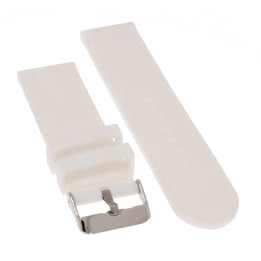 PASEK DO ZEGARKA 22 mm DILOY SBR08.22.22 BIAŁY