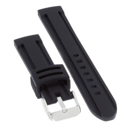 PASEK DO ZEGARKA 20 mm DILOY SBR21.20.1 CZARNY