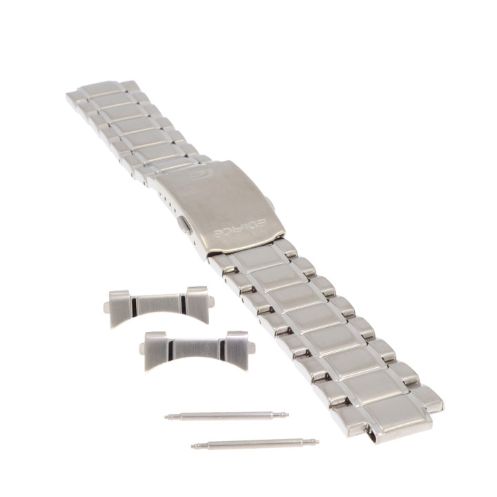 ORYGINALNA BRANSOLETA CASIO EF-334 EF-334D-1AV STALOWA