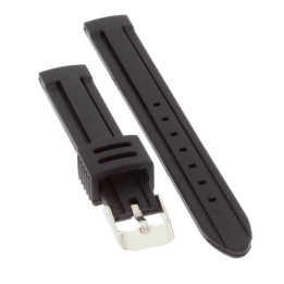 PASEK DO ZEGARKA 16 mm DILOY S253.16.1 CZARNY