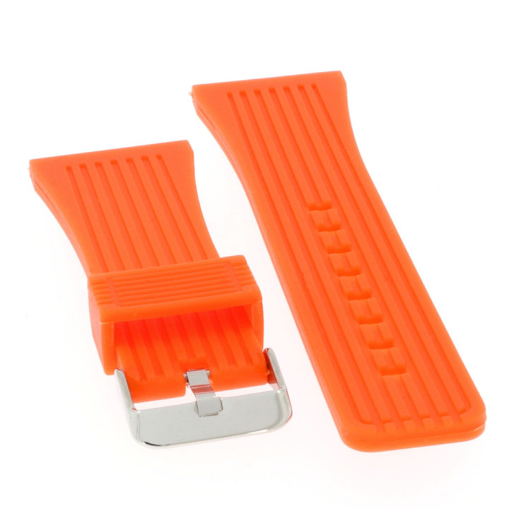 PASEK DO ZEGARKA 30 mm DILOY S254.30.12 POMARAŃCZOWY
