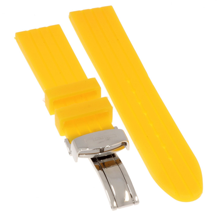 PASEK DO ZEGARKA 20 mm DILOY S255.20.10 ŻÓŁTY