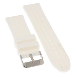 PASEK DO ZEGARKA 22 mm DILOY S255.22.22 BIAŁY