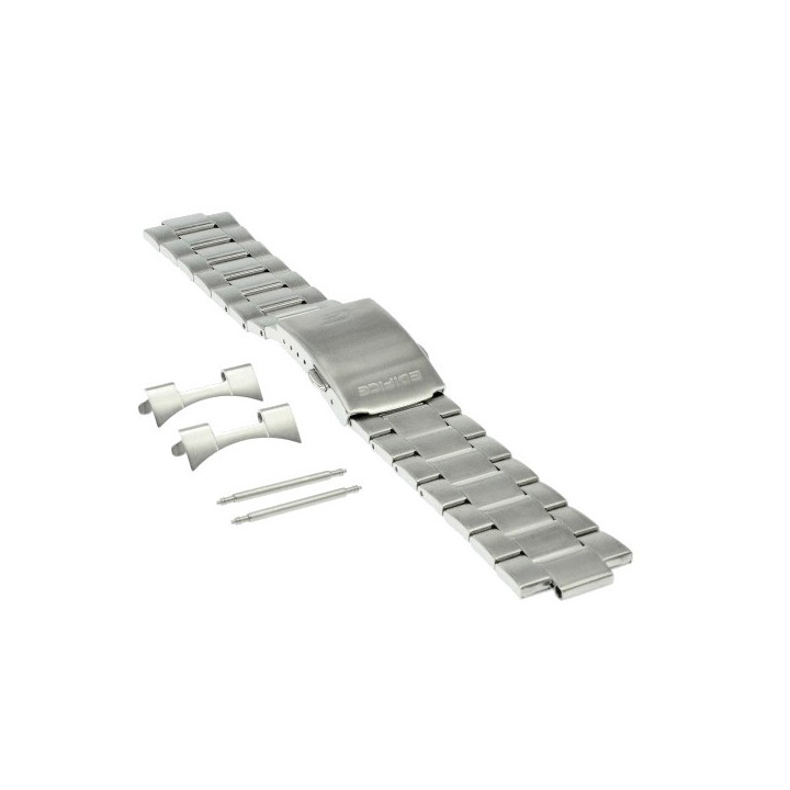 ORYGINALNA BRANSOLETA CASIO EFR-504 EFR-504D-1A1V STALOWA