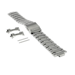 ORYGINALNA BRANSOLETA CASIO BEM-117 BEM-117D-1AV BEM-117D-7AV STALOWA
