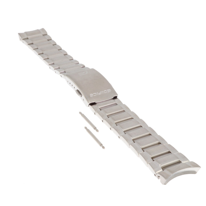 ORYGINALNA BRANSOLETA CASIO EFR-527 EFR-527D-1AV EFR-527D-7AV STALOWA