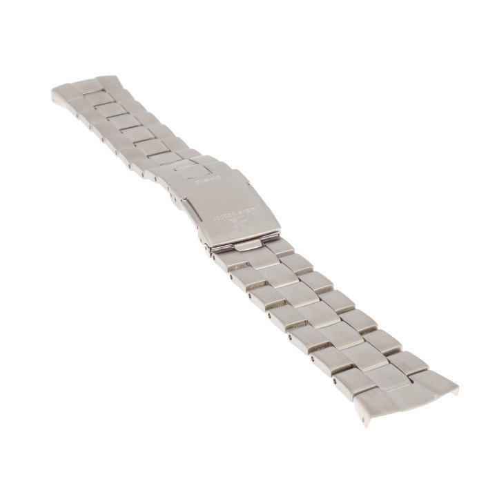 ORYGINALNA BRANSOLETA CASIO WVA-440 WVA-440DE-1AV STALOWA