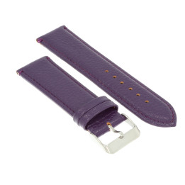 PASEK DO ZEGARKA 24 mm DILOY P205.24.18 FIOLETOWY
