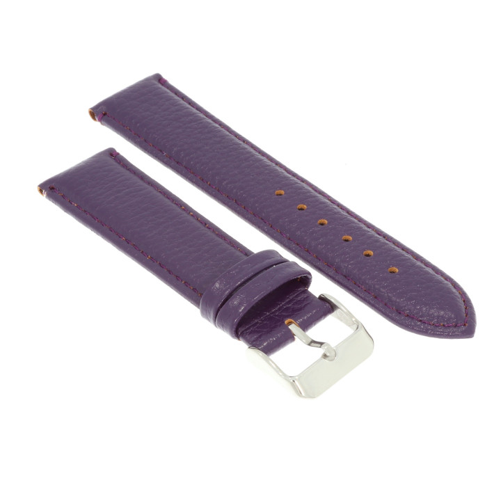 PASEK DO ZEGARKA 22 mm DILOY P205.22.18 FIOLETOWY (1)