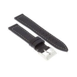 PASEK DO ZEGARKA 18 mm DILOY 404.18.1 CZARNY