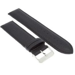 PASEK DO ZEGARKA 24 mm DILOY P205EL.24.1 CZARNY DŁUGI XL (1)