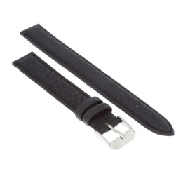 PASEK DO ZEGARKA 16 mm DILOY P205EL.16.1 CZARNY DŁUGI XL