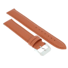 PASEK DO ZEGARKA 18 mm DILOY P205EL.18.3 (2) BRĄZOWY DŁUGI XL