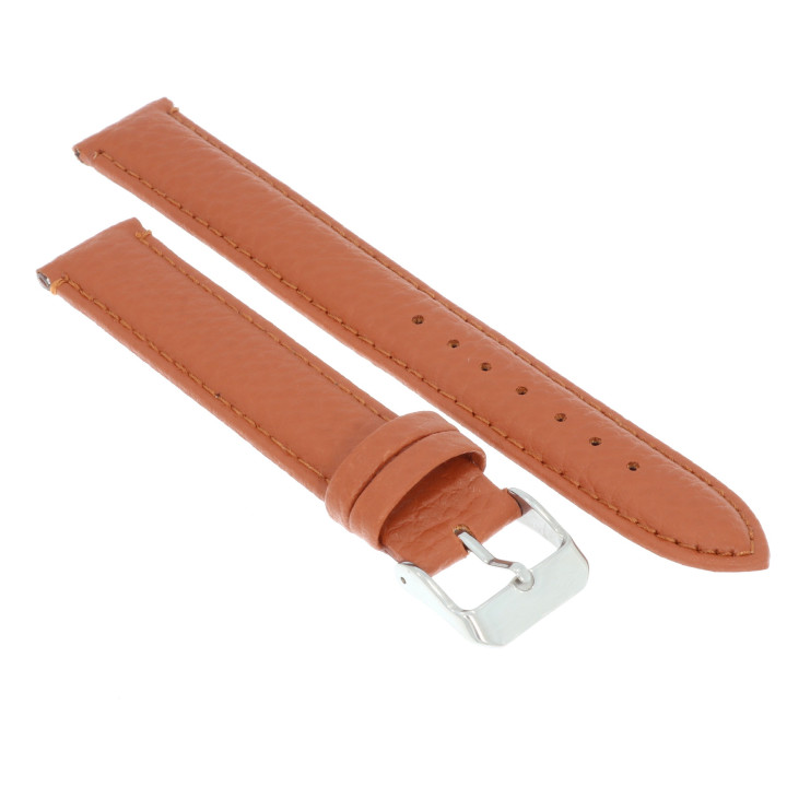 PASEK DO ZEGARKA 18 mm DILOY P205EL.18.3 (2) BRĄZOWY DŁUGI XL