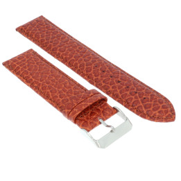 PASEK DO ZEGARKA 24 mm DILOY P205EL.24.8 BRĄZOWY DŁUGI XL