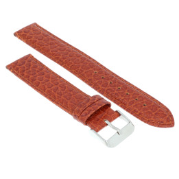 PASEK DO ZEGARKA 20 mm DILOY P205EL.08.20 BRĄZOWY DŁUGI XL