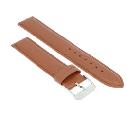 PASEK DO ZEGARKA 20 mm DILOY 302EL.20.3 BRĄZOWY DŁUGI XL