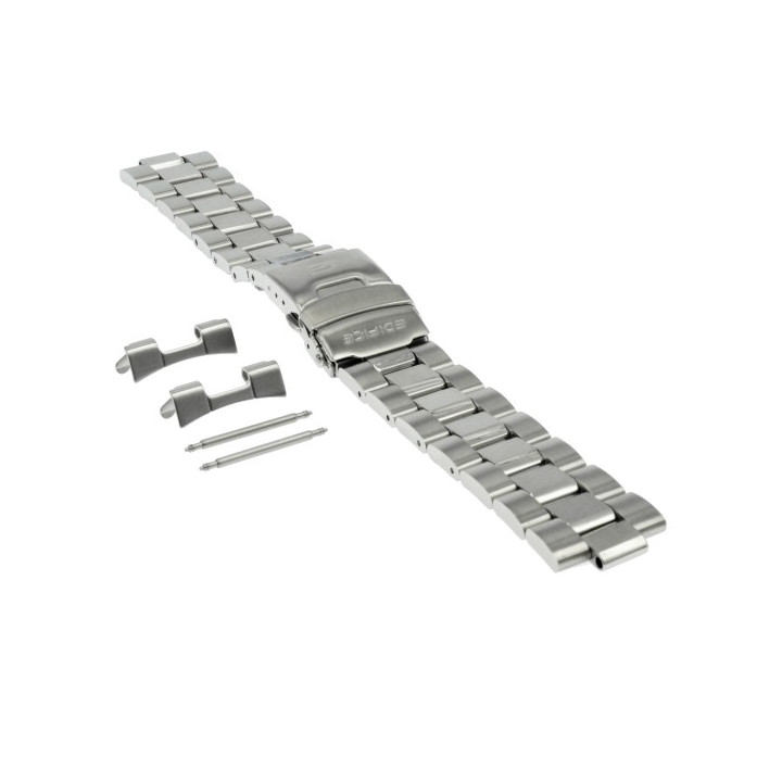 ORYGINALNA BRANSOLETA CASIO EF-527 EF-527D-1AV EF-527D-7AV STALOWA