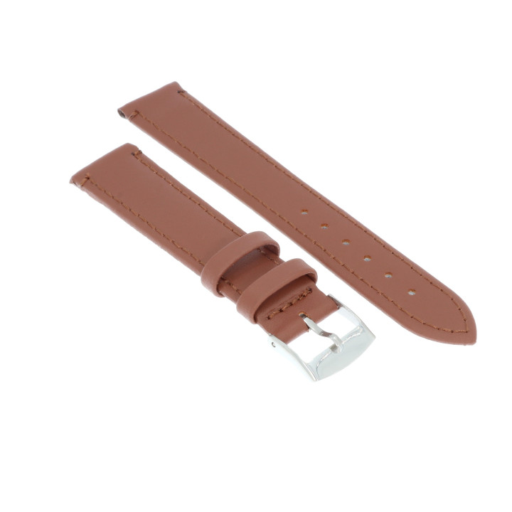 PASEK DO ZEGARKA 18 mm DILOY 304.18.8 BRĄZOWY
