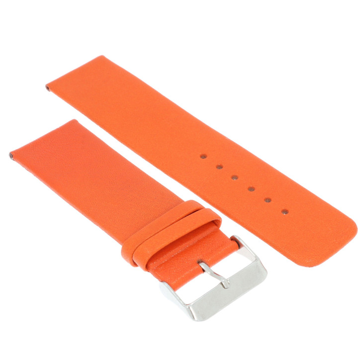 PASEK DO ZEGARKA 26 mm DILOY 327.12.26 POMARAŃCZOWY