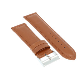 PASEK DO ZEGARKA 24 mm DILOY 363.24.8 BRĄZOWY