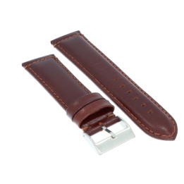 PASEK DO ZEGARKA 24 mm DILOY 363.24.9 BRĄZOWY