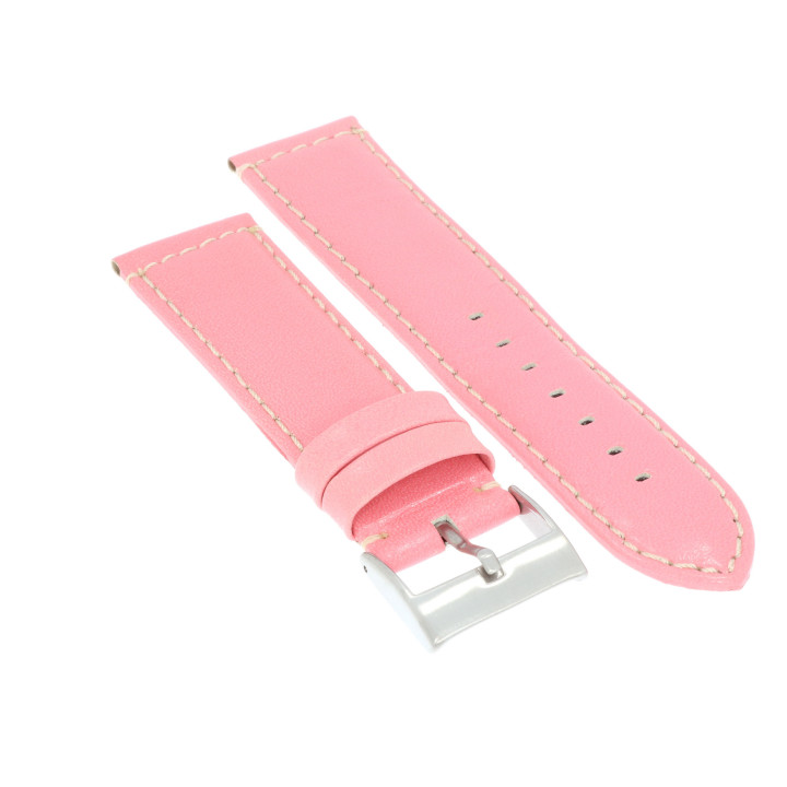 PASEK DO ZEGARKA 24 mm DILOY 363.24.13 RÓŻOWY