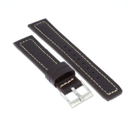 PASEK DO ZEGARKA 20 mm DILOY 362.20.2 BRĄZOWY