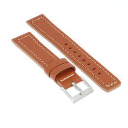 PASEK DO ZEGARKA 20 mm DILOY 362.20.3 BRĄZOWY