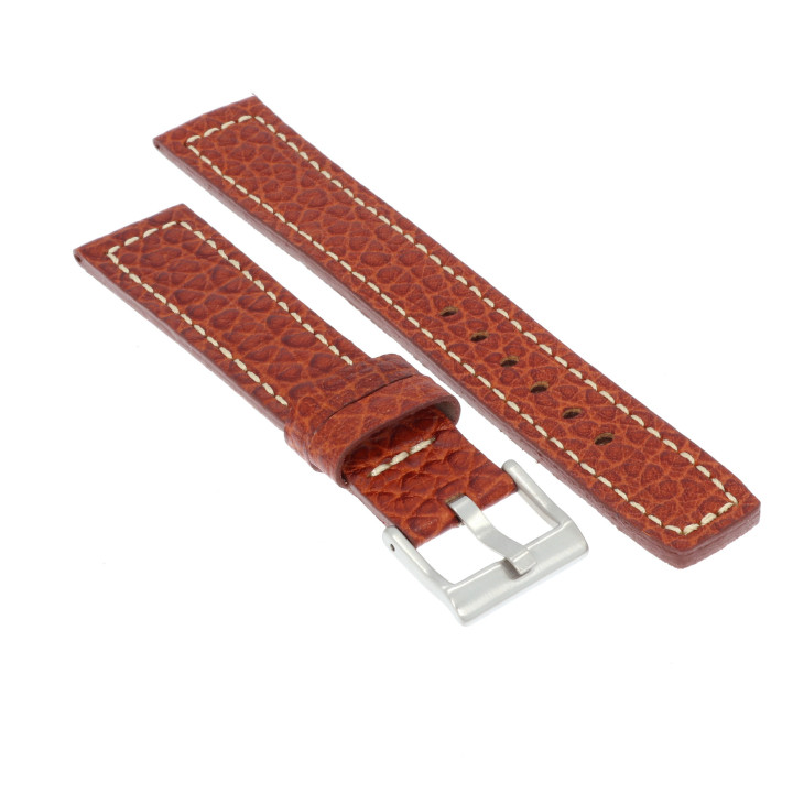 PASEK DO ZEGARKA 20 mm DILOY 362.20.8 BRĄZOWY