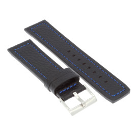 PASEK DO ZEGARKA 24 mm DILOY 362.24.1.5 CZARNY